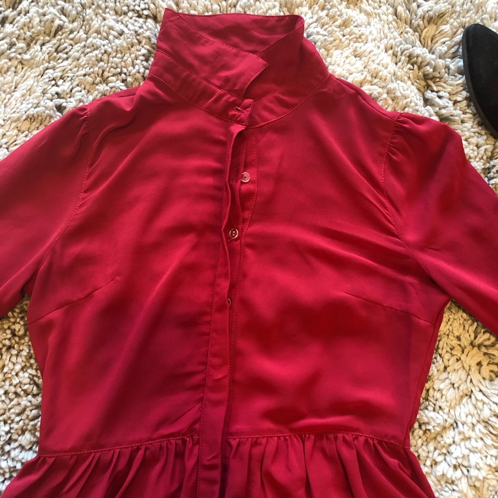 Red Blouse - Picture 3 of 3